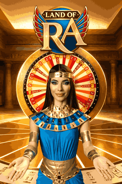 Spelafbeelding van live casino Land of Ra